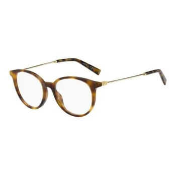 GIVENCHY Plastic Irregular Shape Eyeglass Frames Women's Tortoiseshell