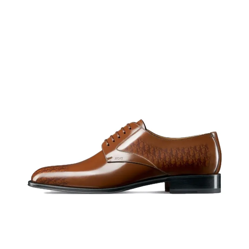 DIOR Timeless Dress Shoes Men's Brown-0