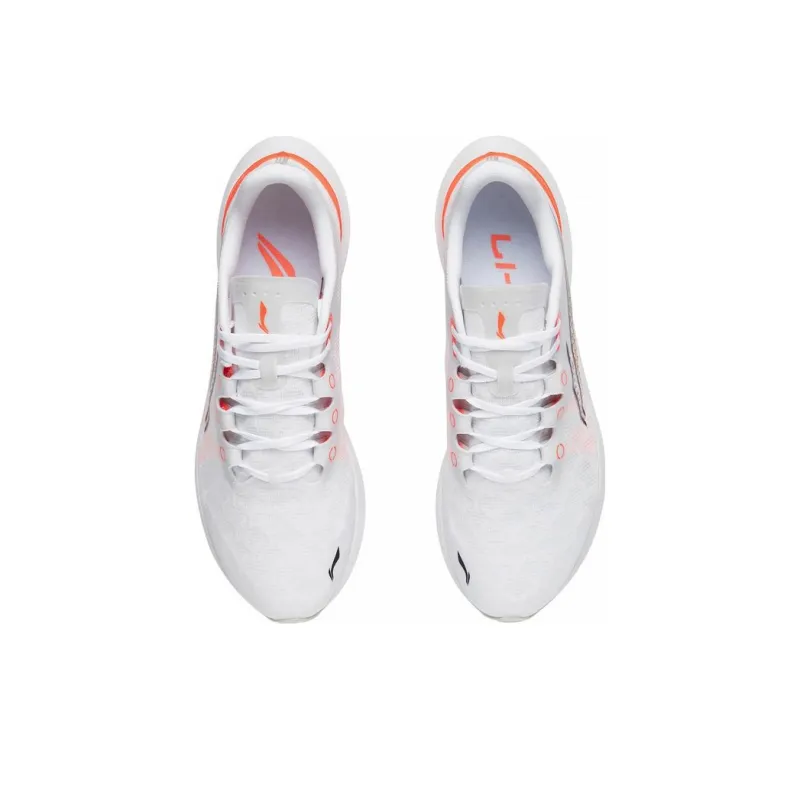 LiNing Anti Slip Wear Resistant Low Top Running Shoes Men's White-3