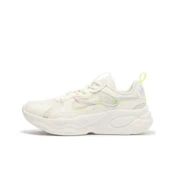 361° Cushioning Anti Slip And Wear Resistant Low Top Running Shoes Women's White Purple