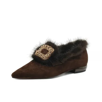 Bai Shiting Loafers 2cm Women's