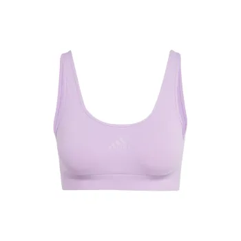 Adidas ACTIVE SEAMLESS MICRO-STRETCH SCOOP LOUNGE BRA Bra Women's Lilac