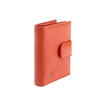 RAPPORT Genuine Leather Coin Purse Women's Orange