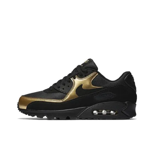 Nike Air Max 90 Ultra Essential Black Metallic Gold