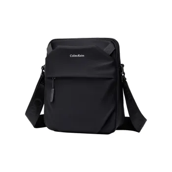 COLINS KEIRS Oxford Crossbody Bag Shoulder Bag Medium Size Unisex Black