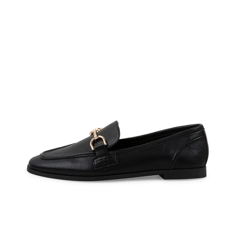 STEVE MADDEN Loafers Women's Low Top Black/Brown/White-0