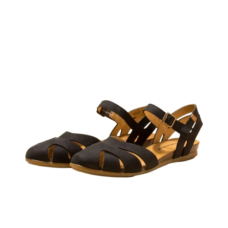 El Naturalista Strap Sandals Women's Black-2