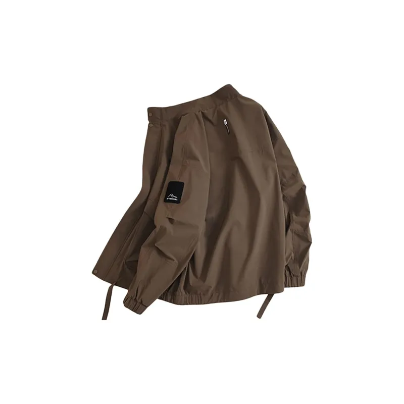 Boss Sen Autumn And Winter Season Windbreaker Jacket Plus Size Trendy Coat Men's-5