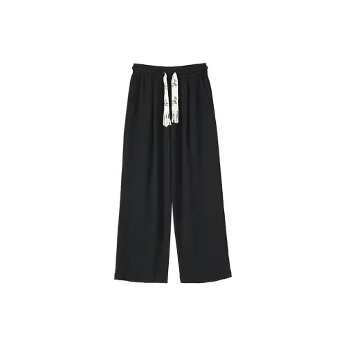 Jinggu Casual Pants Women's Slimming Black