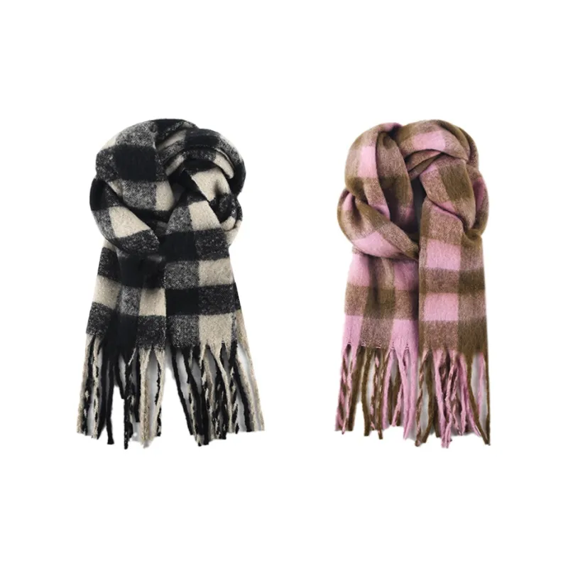 ACUC Knit Scarves Unisex-5