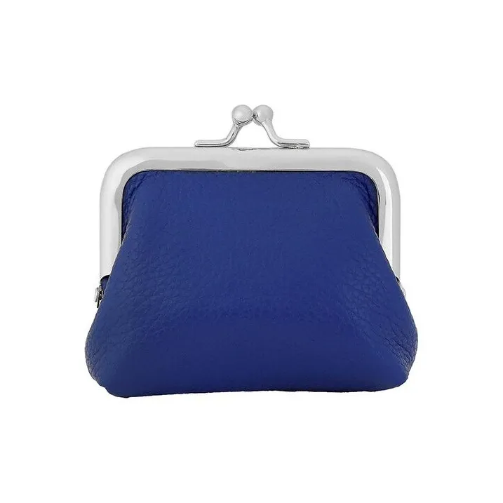 Vivienne Westwood Grain Leather Wallet Coin Purse Mini Unisex Blue-1