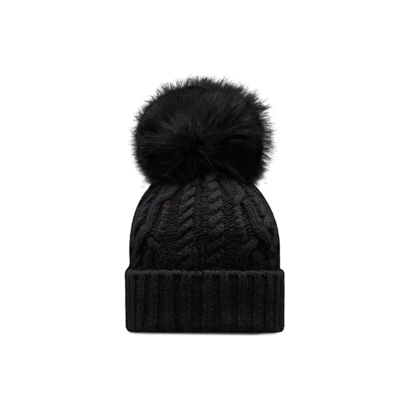 Moncler Cashmere Beanies Women's Black-1