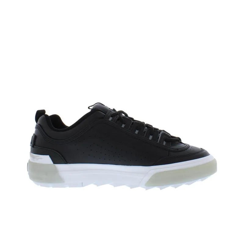 FILA Disruptor Cushioning Slip Resistant Low Top Running Shoes Women's Black-1