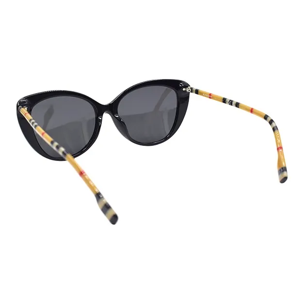 Burberry Vintage check Cat eye Sunglasses-2