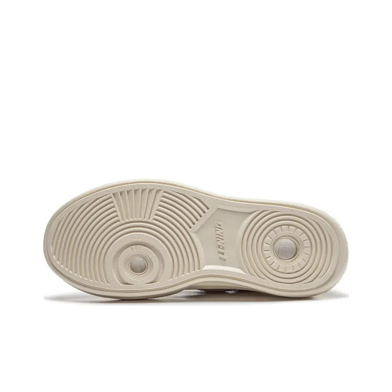 LiNing Gongfu YANG Low Top Skateboard Shoes Unisex Ecru-5