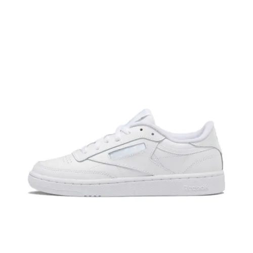 Reebok Club C 85 White Glass Blue Women's