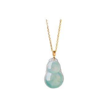 Linguanying Glutinous Jade Jadeite Pendants Women's