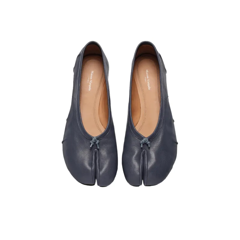 Maison Margiela Tabi Leather Ballerina Shoes-3