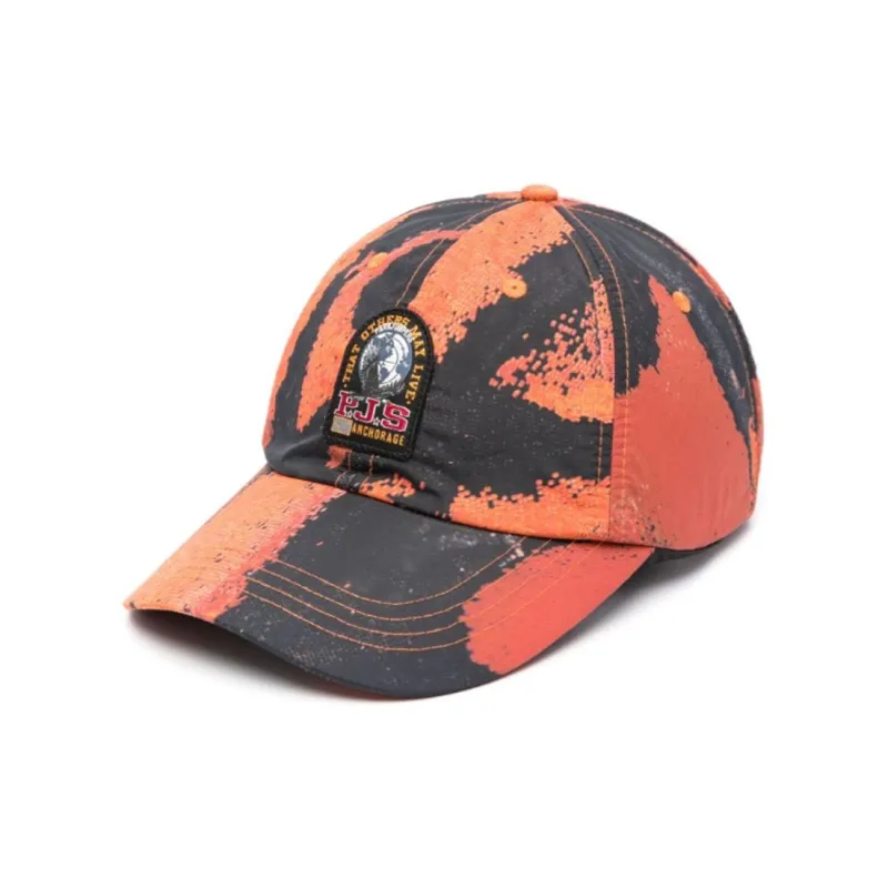 PARAJUMPERS Polyamide Polyester Baseball Caps Unisex Orange/Black-0