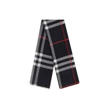 Burberry Lightweight Checked Scarf