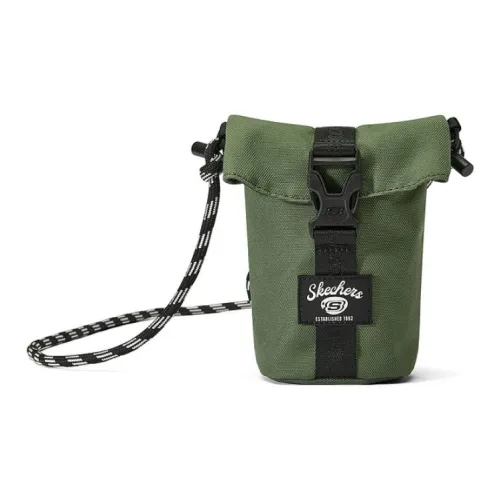 Skechers Fabric Crossbody Bag Regular Unisex Berlin Green
