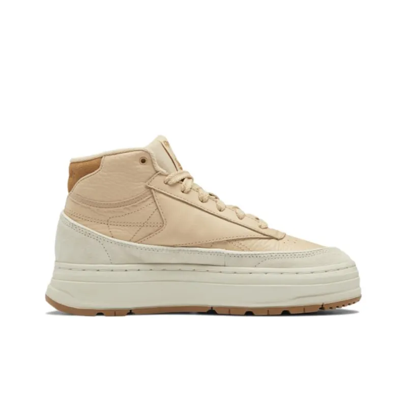 Reebok Women's Club C Geo Mid 'Weathered Beige' Women's-1