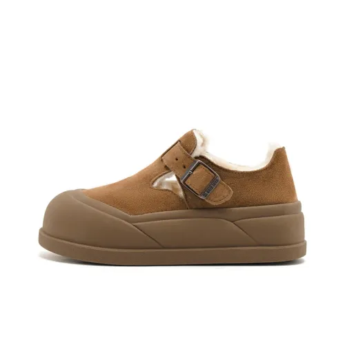 UNCLEWEN Lifestyle Shoes Women's Low-Top Camel