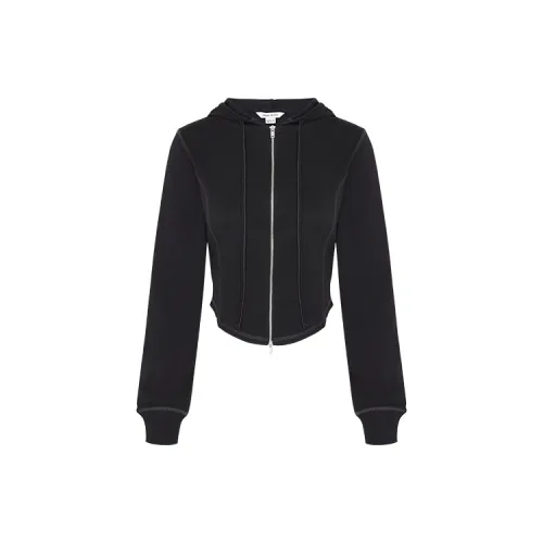 URBAN REVIVO Jackets Women's Jet Black