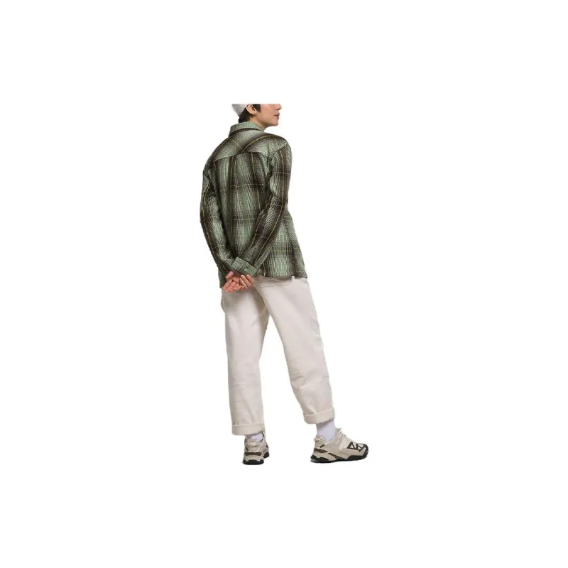 THE NORTH FACE Valley Twill Utility Shacket Jackets Coats Women's Green-1