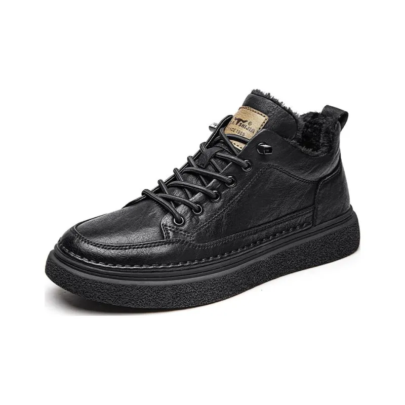 G.N.SHIJIA Mid Top Skateboard Shoes Men's-1