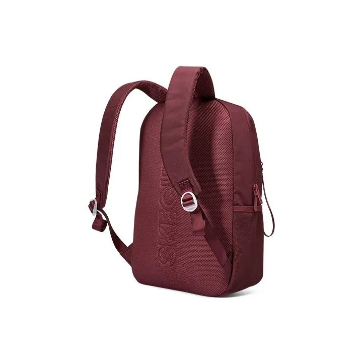Skechers Fabric Backpack Unisex Burgundy-2