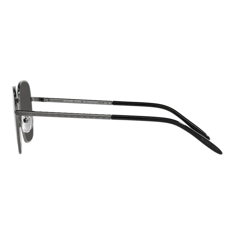 MICHAEL KORS Metal Square Sunglass · Men's Gray-2