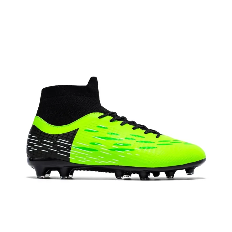 ATAY Soccer Shoes Unisex High Top Black-1