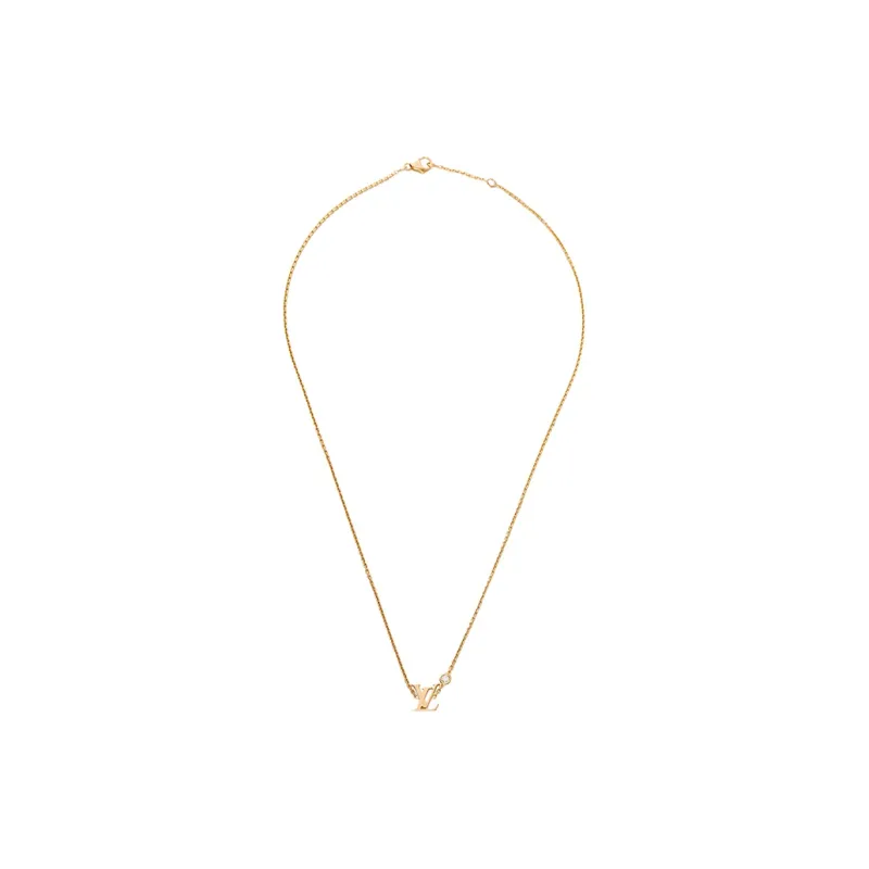 LOUIS VUITTON Idylle Blossom Lv Pendant Pink Gold And Diamond-1