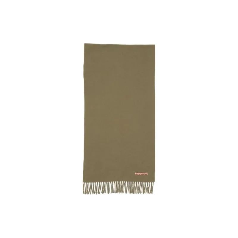 Acne Studios Fringed Wool Scarf-0