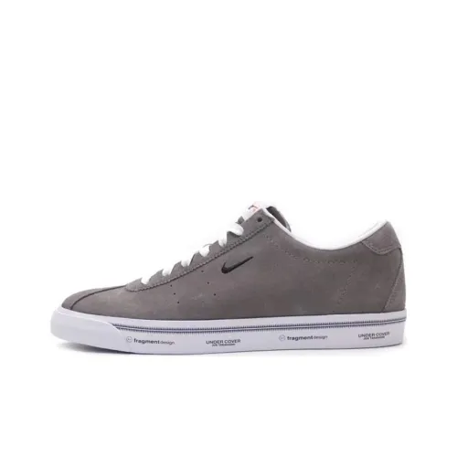 Fragment Design X Nike Match Classic Skateboard Shoes Unisex Low-Top Gray