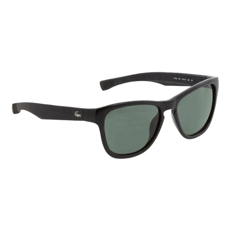 LACOSTE Plastic Irregular Shape Sunglasses Unisex Black-1