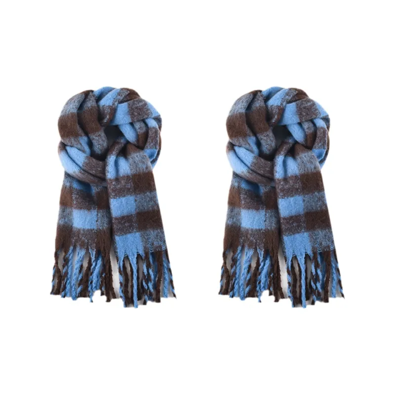 ACUC Knit Scarves Unisex-6