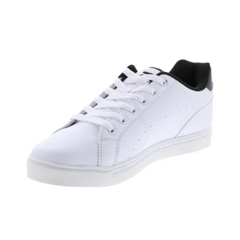 FILA Abrasion Resistant Breathable Low Top Skateboard Shoes Men's White Black-2