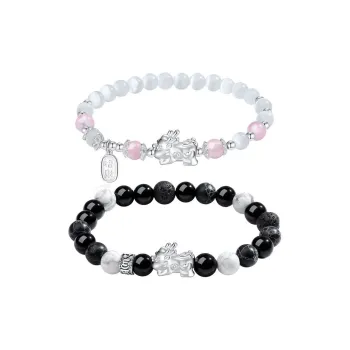 RUOK Obsidian Jade Bracelets Unisex