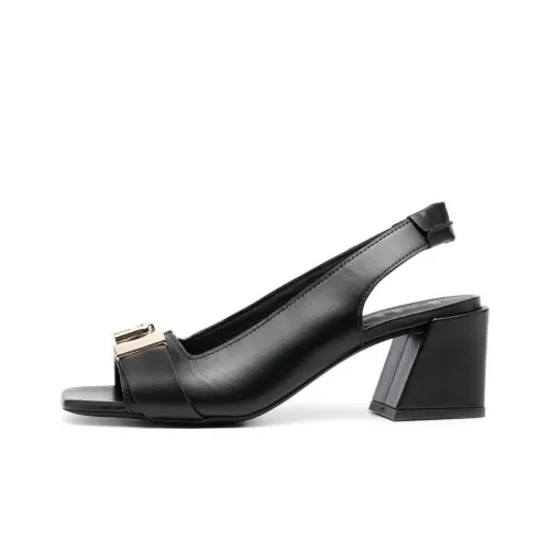 Furla Zoe 65mm Leather Sandals