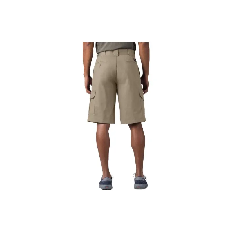 Dickies Flex Relaxed Fit Cargo Shorts 13' Casual Shorts Men's Sand-1