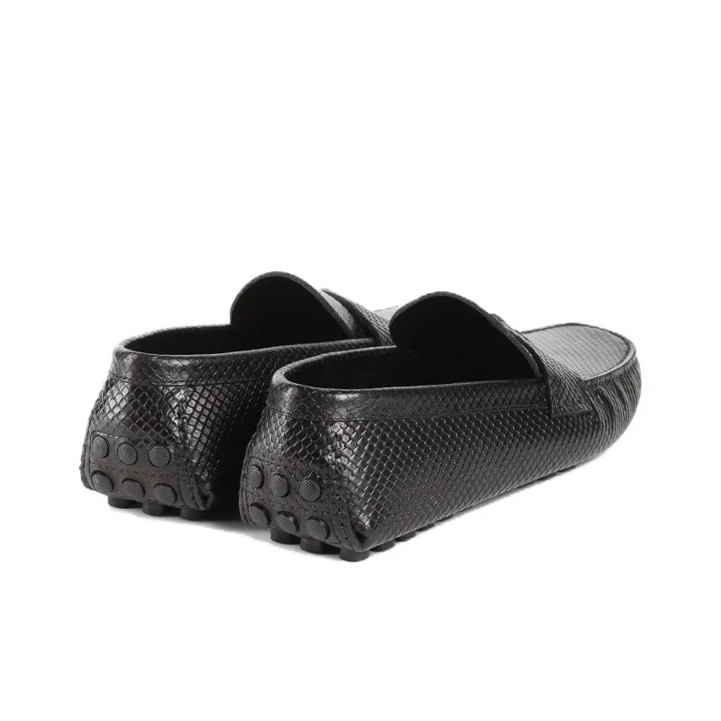 Roberto Cavalli Beanie Shoes Men's Black-3