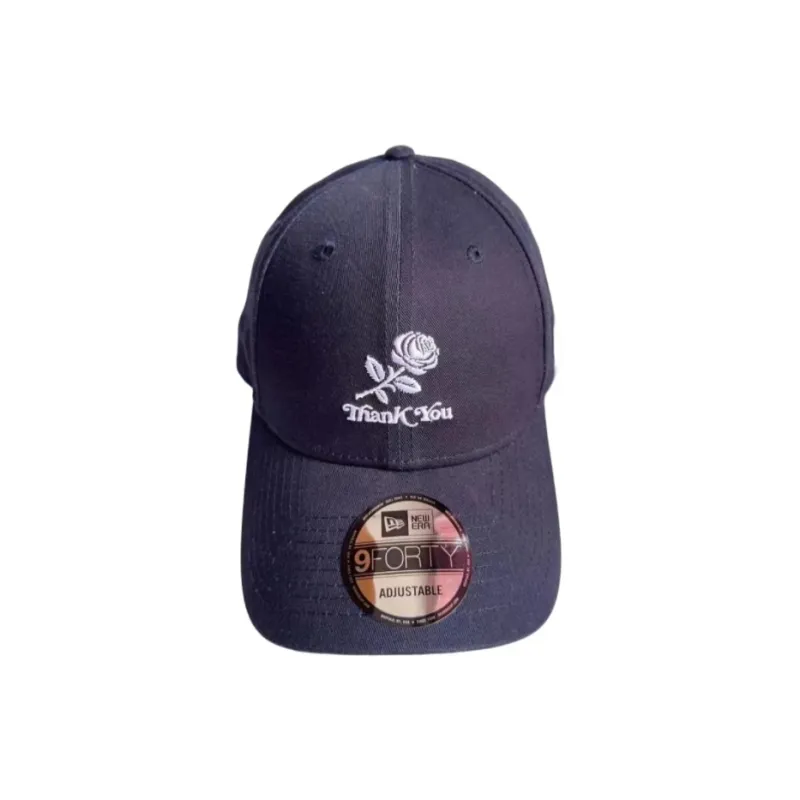 New Era Cotton Baseball Caps Unisex Blue-0