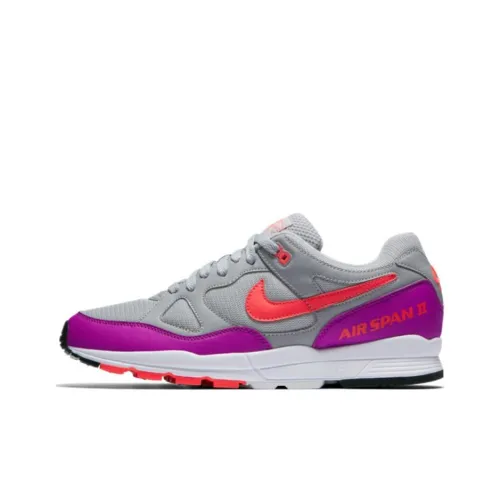 Nike Air Span 2 Wolf Grey Solar Red Vivid Purple