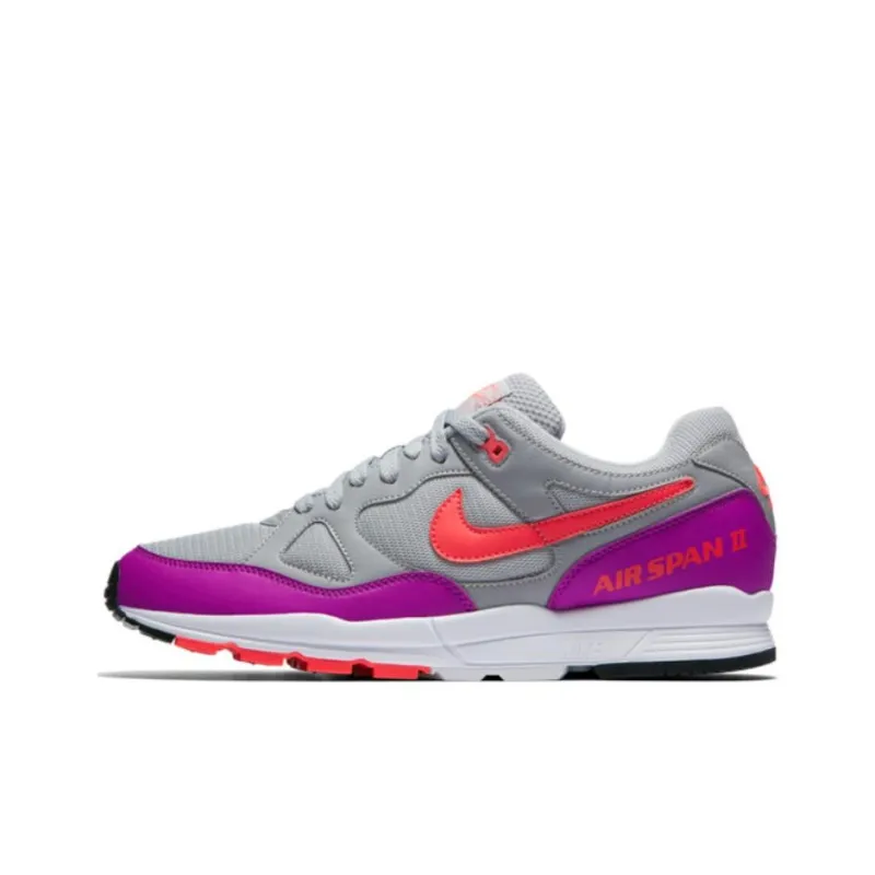 Nike Air Span 2 Wolf Grey Solar Red Vivid Purple-0