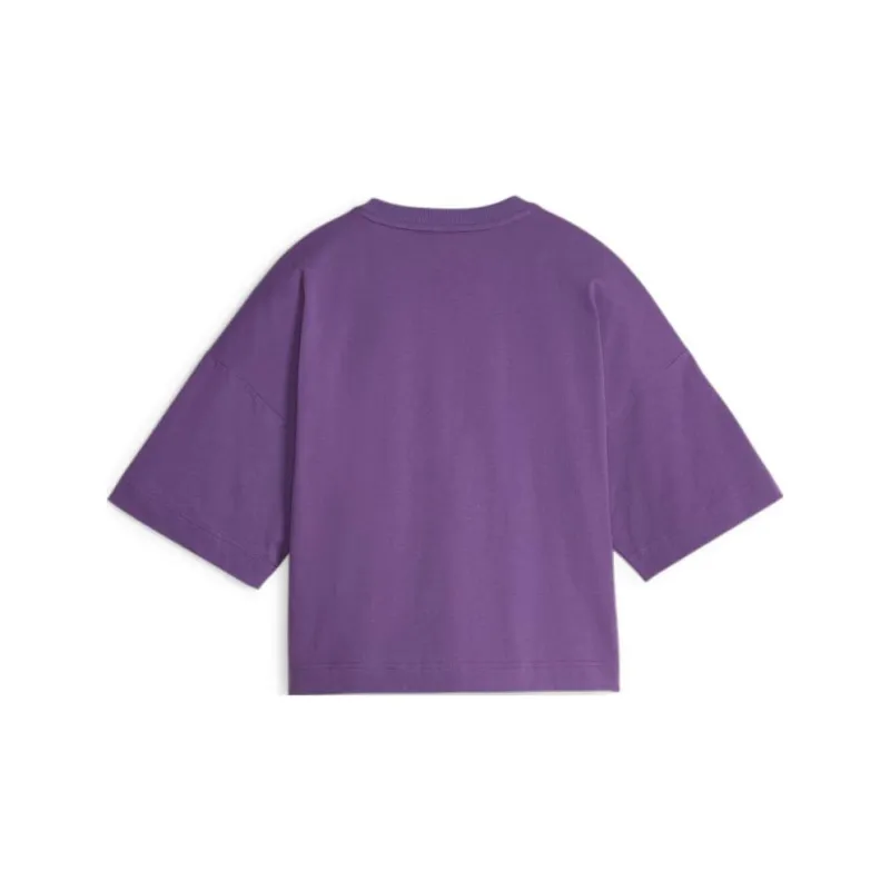 PUMA x Swarovski Collaboration Crystals Tee T Shirt Women's Purple-1