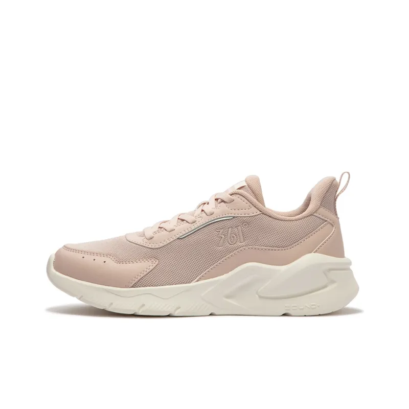 361° Blade 2.0 Cushioning, Slip Resistant, And Abrasion Resistant Low Top Running Shoes Women's Pink White-0