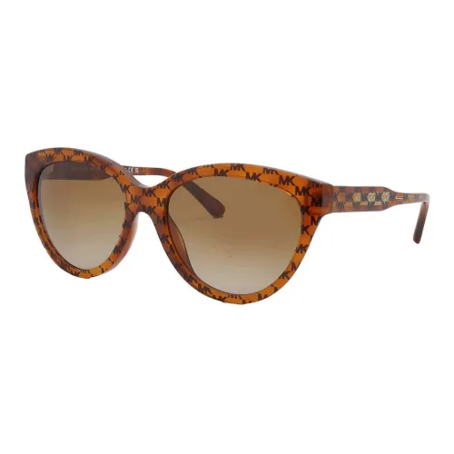 MICHAEL KORS Acetate Cat Eye Sunglasses Women's Brown