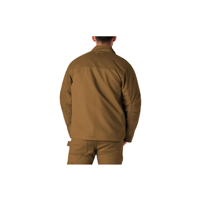Dickies Waxed Canvas Service Jacket Jackets Coats Men's Brown-1